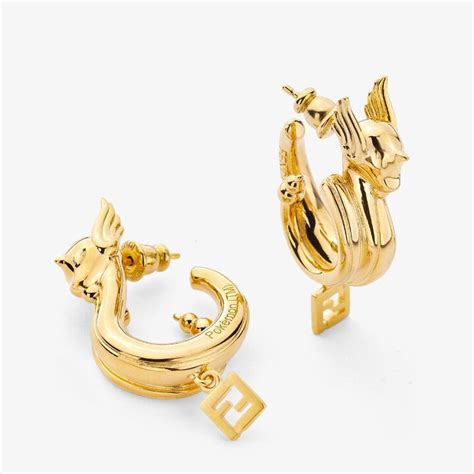 fendi pokemon earrings|Fendi earrings men.